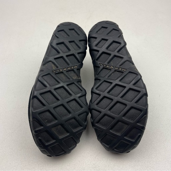 Merrell Jungle Moc Midnight Black Suede Slip On Shoes Kids Size 4.5 - Picture 8 of 8